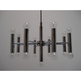 Chromen ster hanglamp - Retro Studio