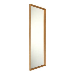 Large model vintage oak mirror Aarhus model 608