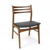Danish vintage dining table chair from Faldsled Møbelfabrik
