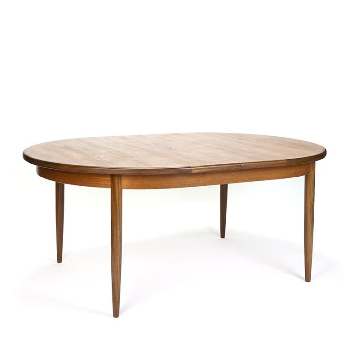 Vintage Gplan dining table extendable oval model