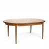 Vintage Gplan dining table extendable oval model