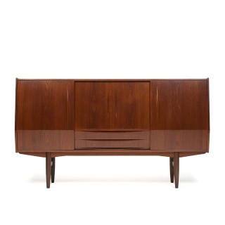 Danish teak vintage large model highboard