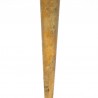 Narrow model vintage brass candlestick