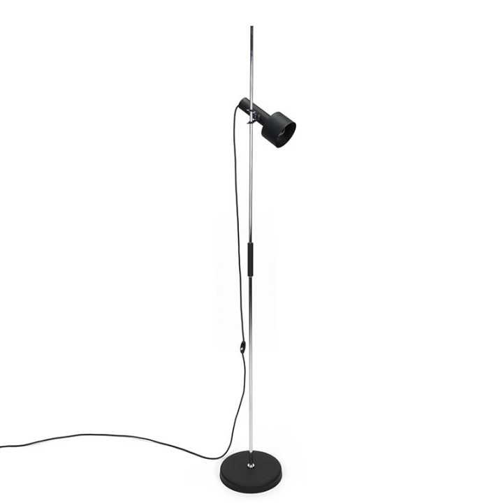 Sixties vintage floor lamp with special clamp system