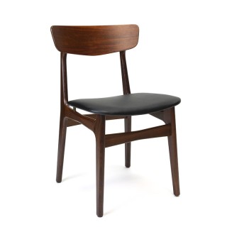 Schiønning and Elgaard vintage dining table chair in teak