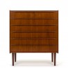 Dresser vintage Danish model with 6 drawers