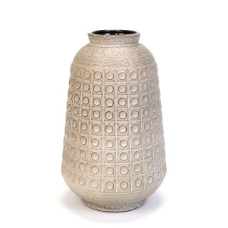 Large model West-Germany vase in a light shade