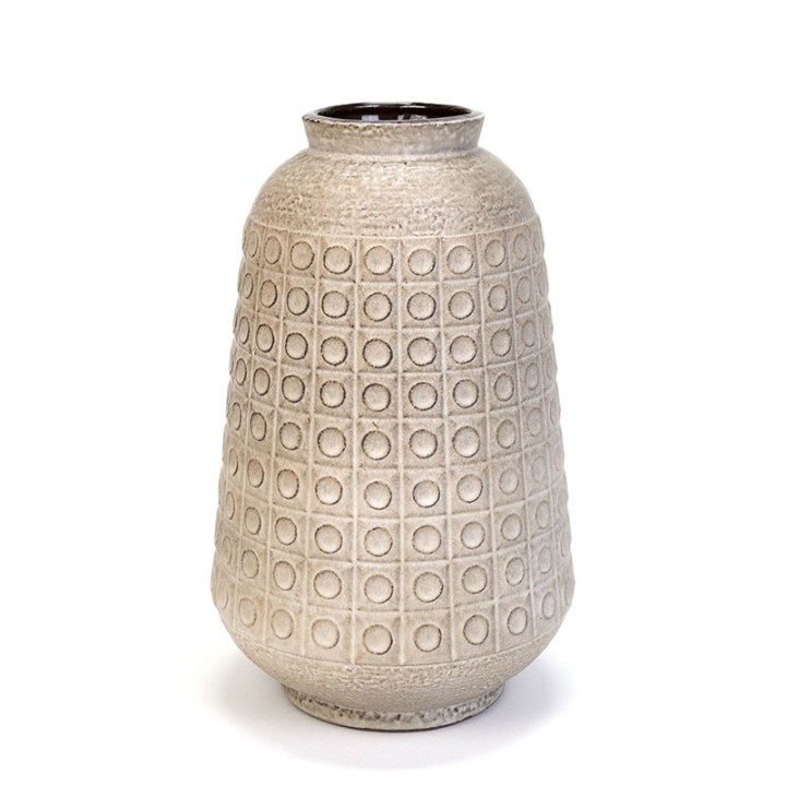 Large model West-Germany vase in a light shade