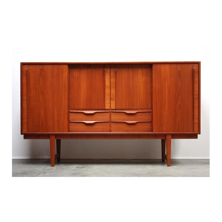 Teak sideboard high model - Retro Studio