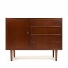Danish vintage cabinet with drawers and door