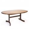 Oval model vintage Gplan dining table extendable