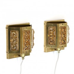 Set of vintage Olympia wall lamps from Vitrika