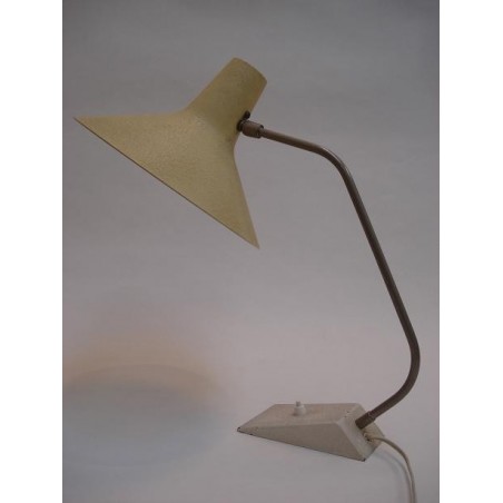 Table lamp 50's yellow lamp shade