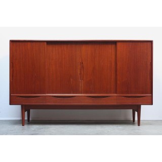 Sideboard in teak high model - Retro Studio