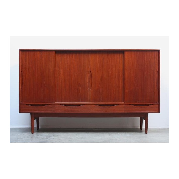 Sideboard in teak high model - Retro Studio