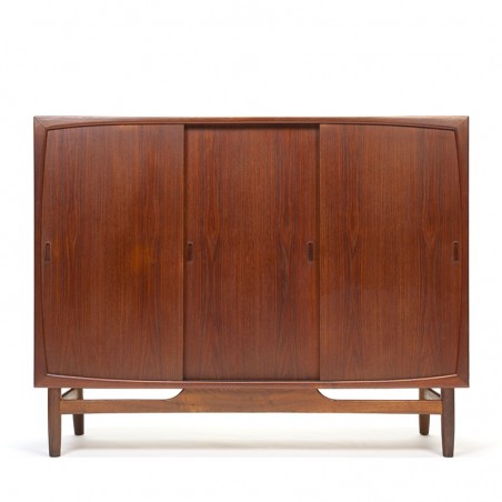 Danish vintage sideboard in teak with a small bar space