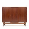Danish vintage sideboard in teak with a small bar space