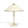Danish vintage sixties table lamp with brass detail