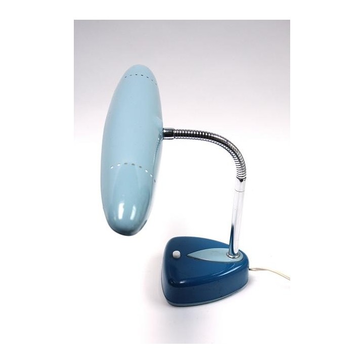 Bureaulamp National blauw - Retro Studio