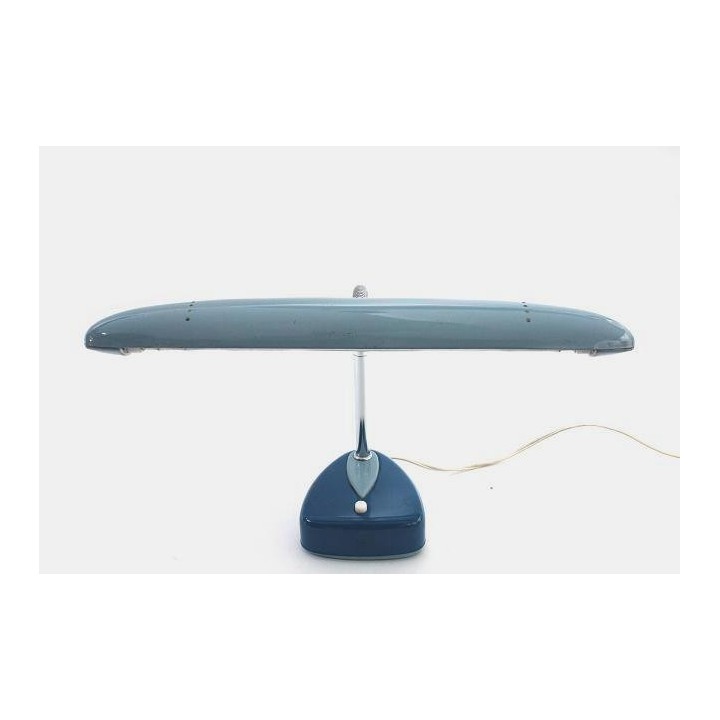 Bureaulamp National blauw - Retro Studio