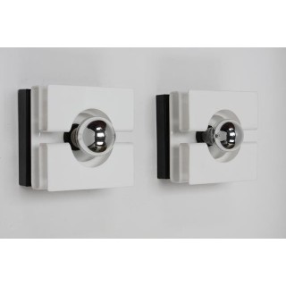 Set of 2 plexiglass wall sconces - Retro Studio