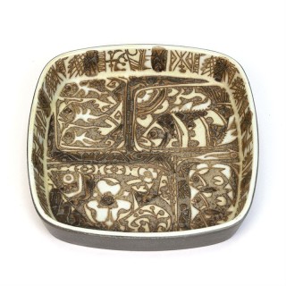 Aluminia Baca vintage bowl design Nils Thorsson no. 719/2883