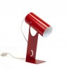 Red vintage table lamp