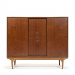 Danish vintage mid-height short model cabinet