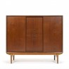 Danish vintage mid-height short model cabinet