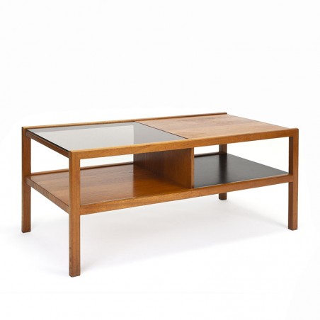 Vintage coffee table from McIntosh in teak and glass
