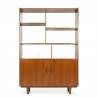 Vintage bookcase or room divider in teak