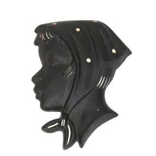 Aardewerken vintage silhouet van Kroon nr 304