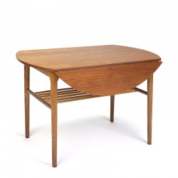 Danish vintage folding side or coffee table