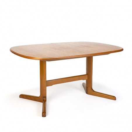 Danish vintage extendable dining table from Farstrup Mobler