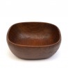 Vintage serving bowl made of teak