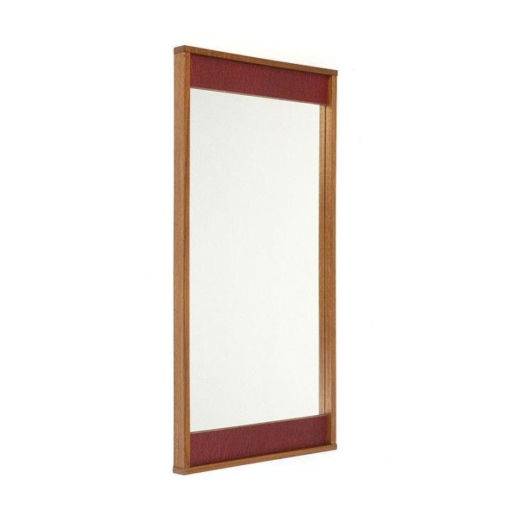 Danish vintage mirror by H. Hølmer-Hansen