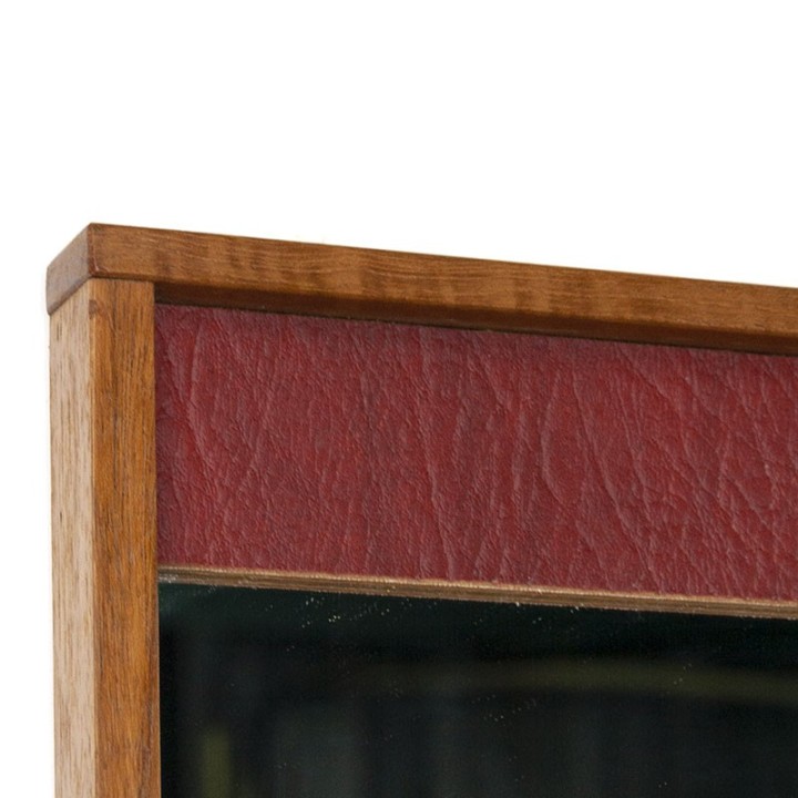 Danish vintage mirror by H. Hølmer-Hansen