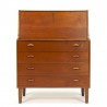 Teak luxury vintage Danish secretaire furniture