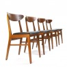 Farstrup model 210 vintage set of 4 chairs