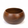 Large vintage Danish teak salad bowl