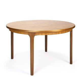 Vintage ronde McIntosh eettafel uitschuifbaar