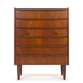 Teak Danish vintage Mid-Century dresser