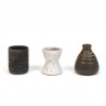 Miniature set of 3 vintage Mobach vases