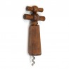 Teak Danish vintage wine opener