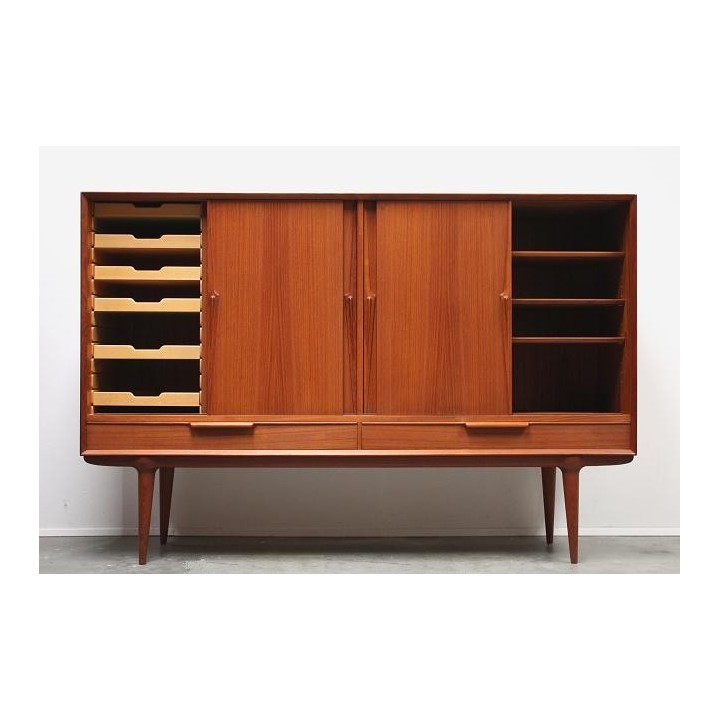 Omann Jun's Møbelfabrik siboard teak - Retro Studio