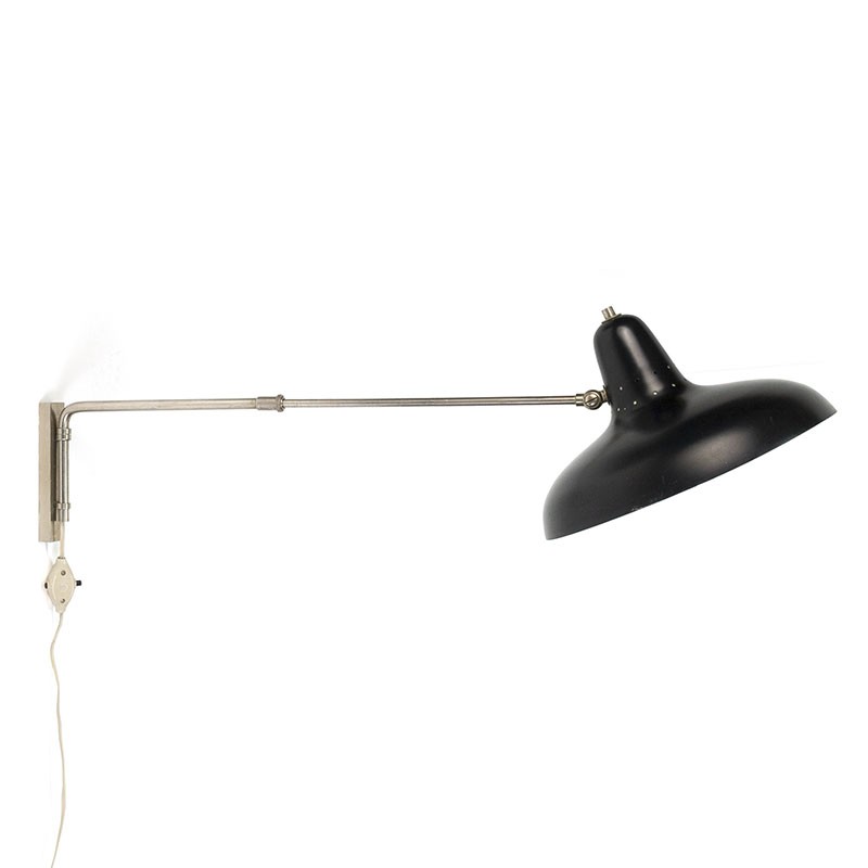 Vintage Artiforte wandlamp ontwerp H. Fillekes