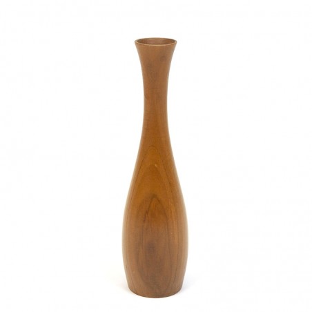 Small model vintage wooden vase