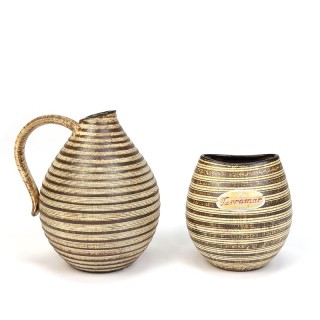 Set van 2 vintage Dümler & Breiden Hohr vaasjes