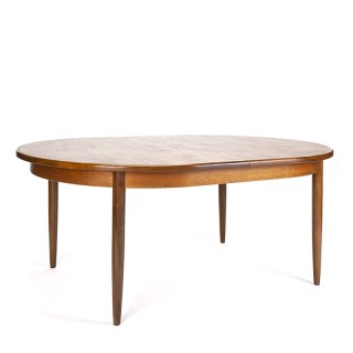 Gplan ovaal model vintage uitschuifbare eettafel
