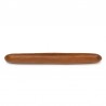 Teak elongated vintage serving dish
